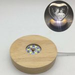 ΞΥΛΙΝΗ ΒΑΣΗ ΜΕ LED