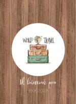 ΠΡΟΣΚΛΗΤΗΡΙΟ ΒΑΠΤΙΣΗΣ - ΘΕΜΑ "WORLD TRAVEL"